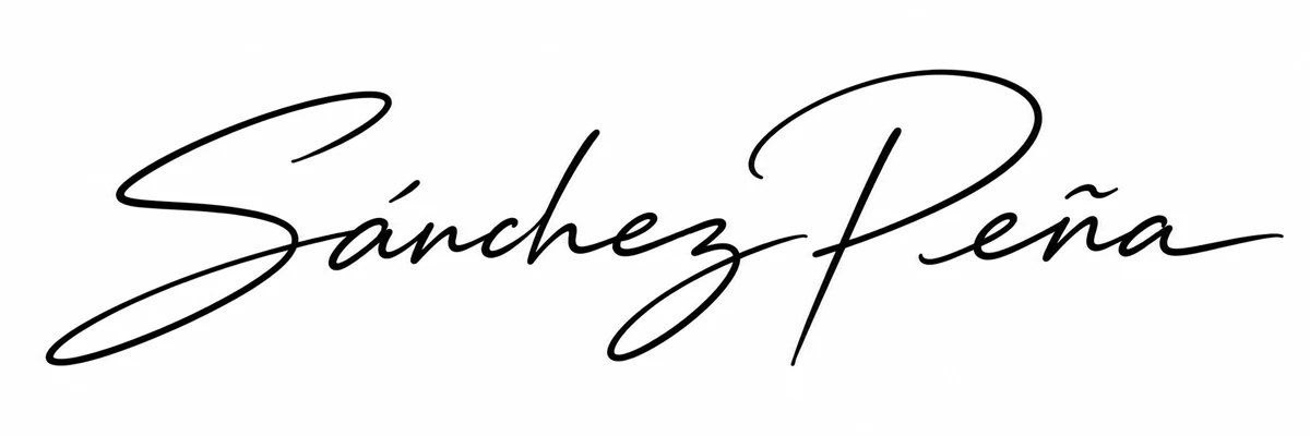 Firma de marca Sánchez Peña